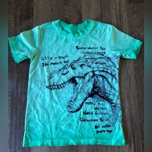 Sonoma Green T Rex Graphic Tee Shirt Size 4